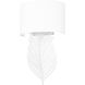 Cay 2 Light 9.5 inch Matte White Wall Sconce Wall Light