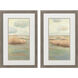 Wetlands Green and Beige and White Framed Art, Propac