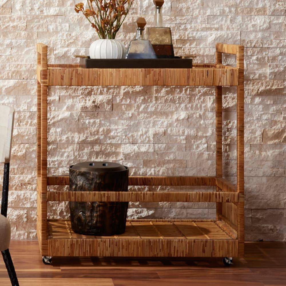 Prosper Natural Bar Cart