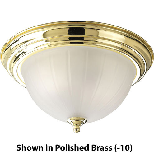 Melon Glass 2 Light 13 inch Cobblestone Close-to-Ceiling Ceiling Light in Bulbs Not Included