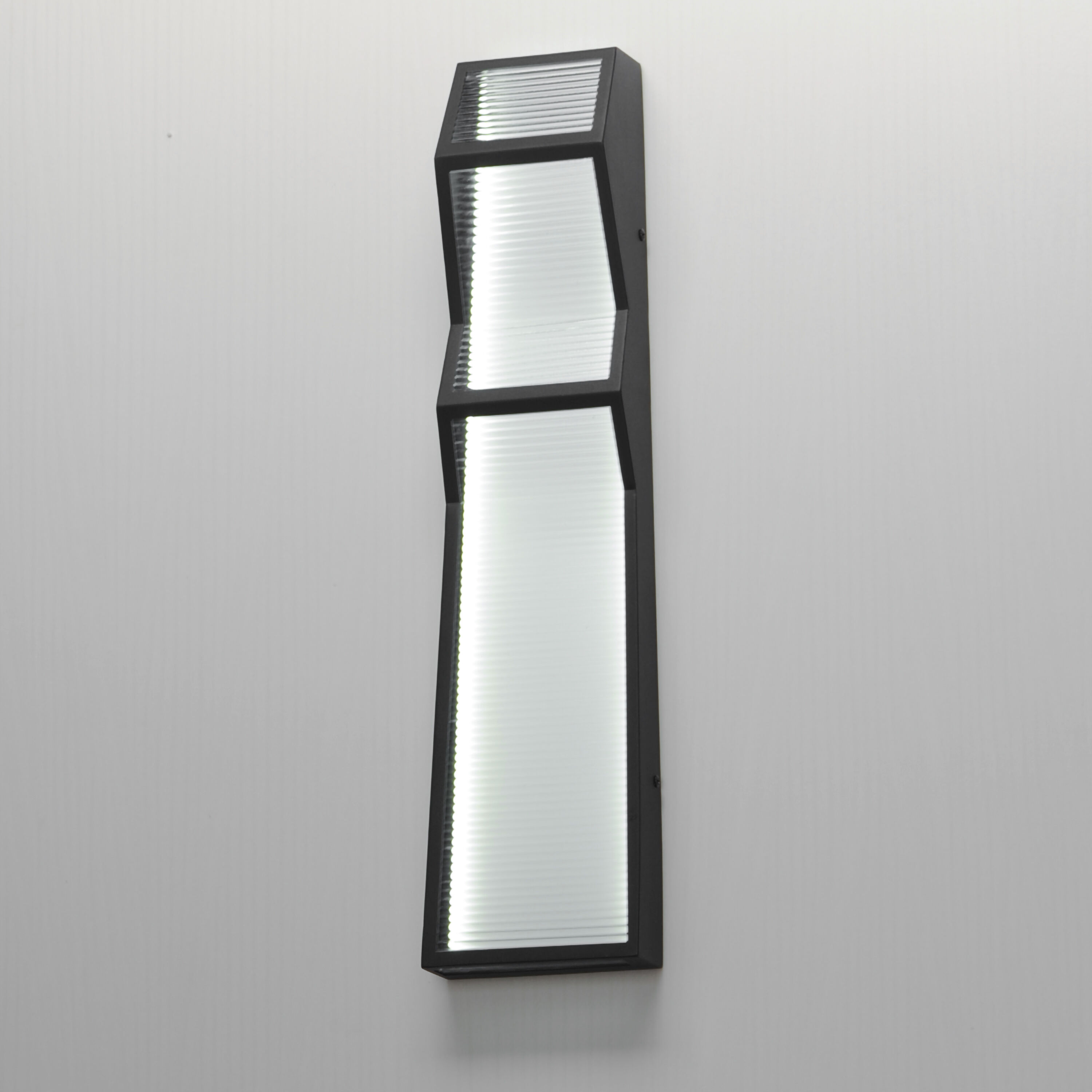 Totem LED 24 inch Black Outdoor Wall Sconce