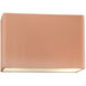 Ambiance 1 Light 10 inch Gloss Blush ADA Wall Sconce Wall Light in Incandescent