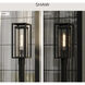 Shaw 1 Light 19 inch Textured Black Outdoor Post Light