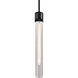 Zigrina 1 Light 5.13 inch Satin Brushed Black Pendant Ceiling Light