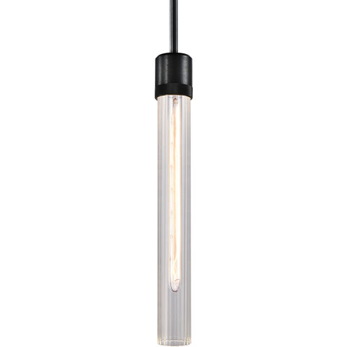 Zigrina 1 Light 5.13 inch Satin Brushed Black Pendant Ceiling Light