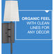 Tress 1 Light 6 inch Forged Iron ADA Indoor Wall Sconce Wall Light