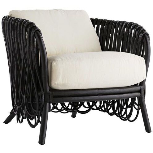 Strata White Lounge Chair