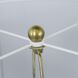 Anita 65 inch 60.00 watt Gold and Black Floor Lamp Portable Light