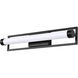 Canal LED 24 inch Matte Black Bath Vanity Light Wall Light