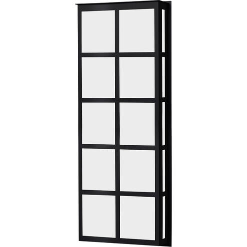 Bree 26 3 Light 26 inch Black Outdoor Sconce