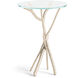 Brindille 18 inch Soft Gold Accent Table