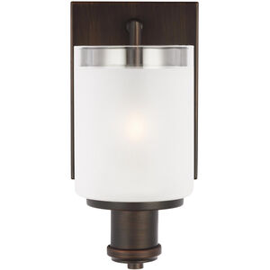 Norwood 1 Light 5 inch Bronze Wall Bath Fixture Wall Light