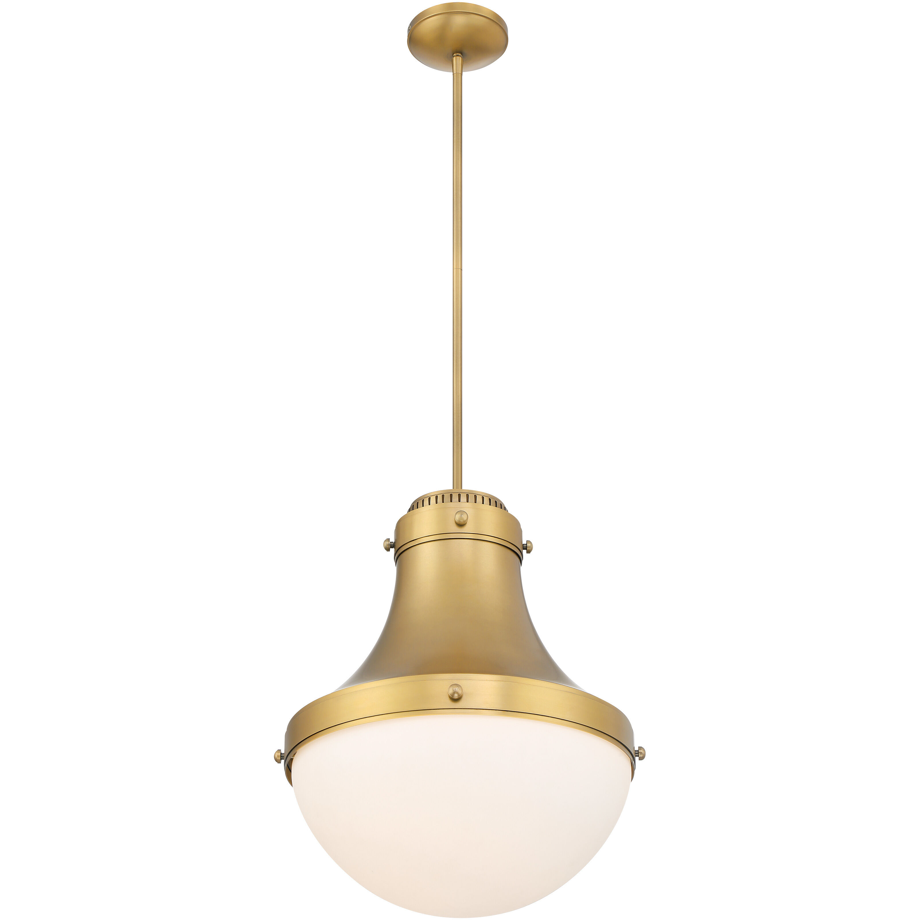Purelight 1 Light 16.25 inch Legacy Brass Pendant Ceiling Light