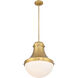Purelight 1 Light 16.25 inch Legacy Brass Pendant Ceiling Light
