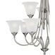 Harmony 9 Light 31 inch Satin Pewter Chandelier Ceiling Light