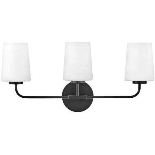 Kline LED 23.75 inch Black Bath Light Wall Light