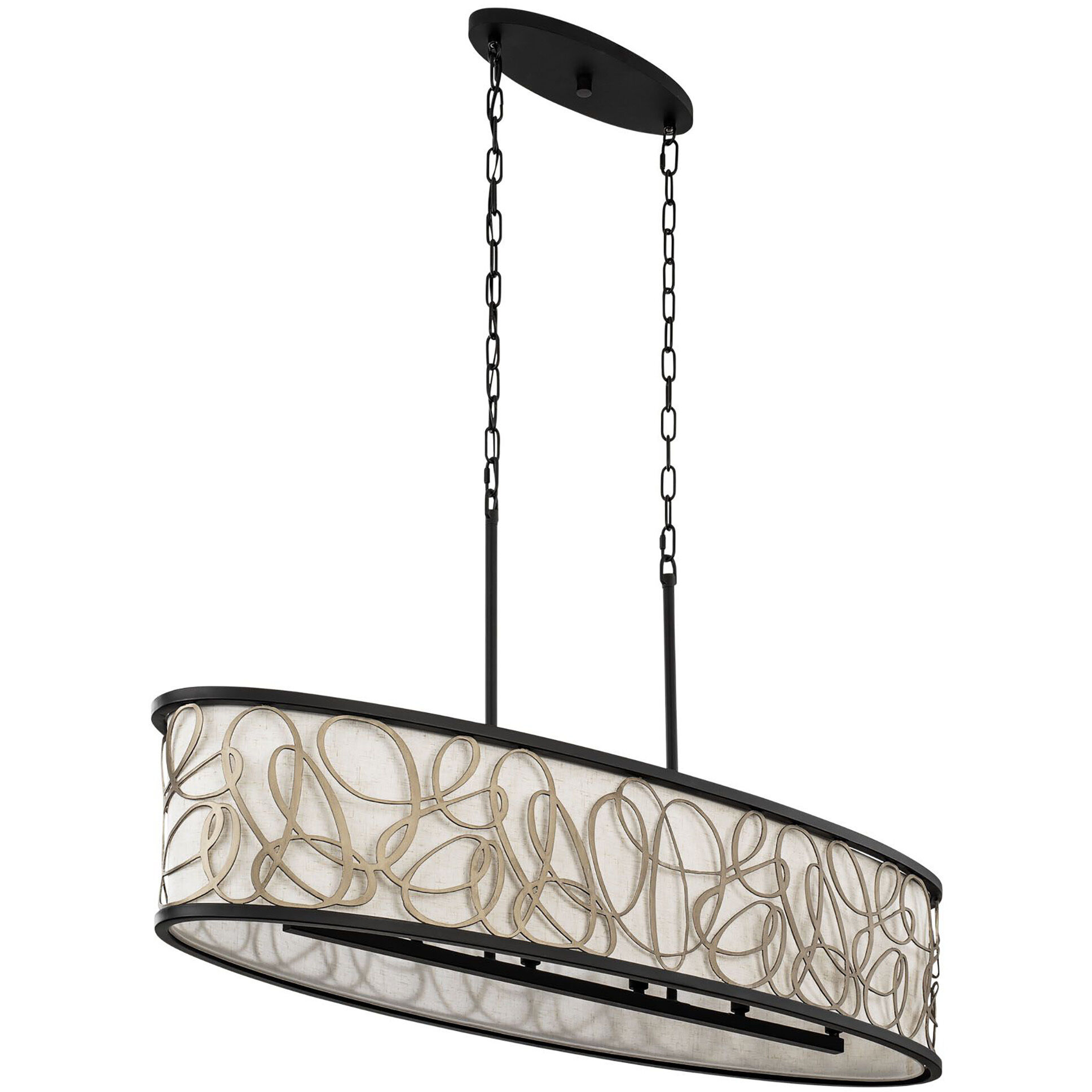 Scribble Linear Pendant Ceiling Light, Smithsonian Collaboration