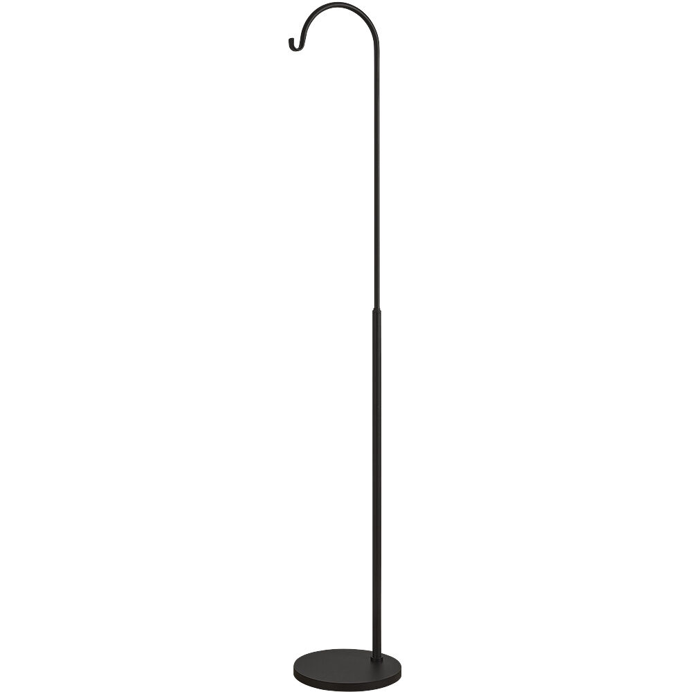 Maltby Texture Black Outdoor Floor Lamp Stand, Stand for use with Maltby Rechargeable Table Lamp