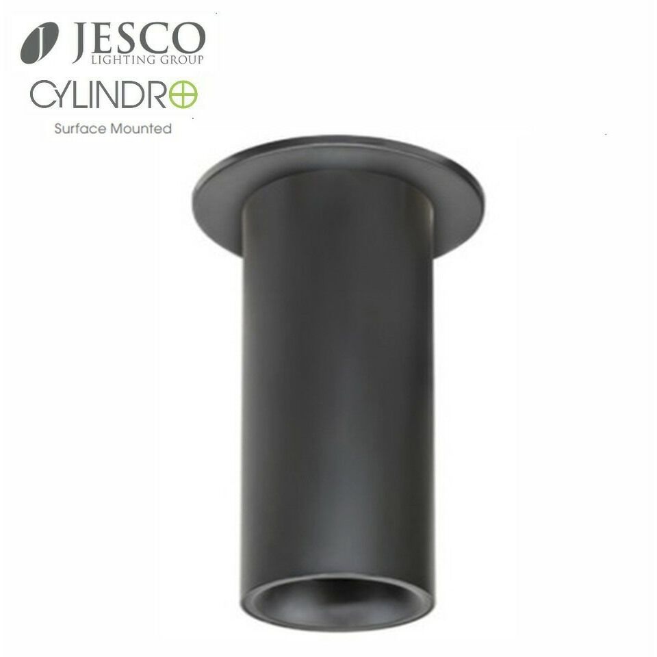 CYLINDRO LED 4.5 inch Black Indoor Ceiling Fixture Ceiling Light