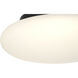 Drew & Jonathan Amir 1 Light 18 inch Midnight Black Flush Mount Ceiling Light