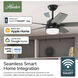 HunterSMART Fresh White Smart Fan Upgrade Kit with Remote Control