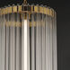 Jolie LED 14 inch Natural Aged Brass Entry Foyer Pendant Ceiling Light