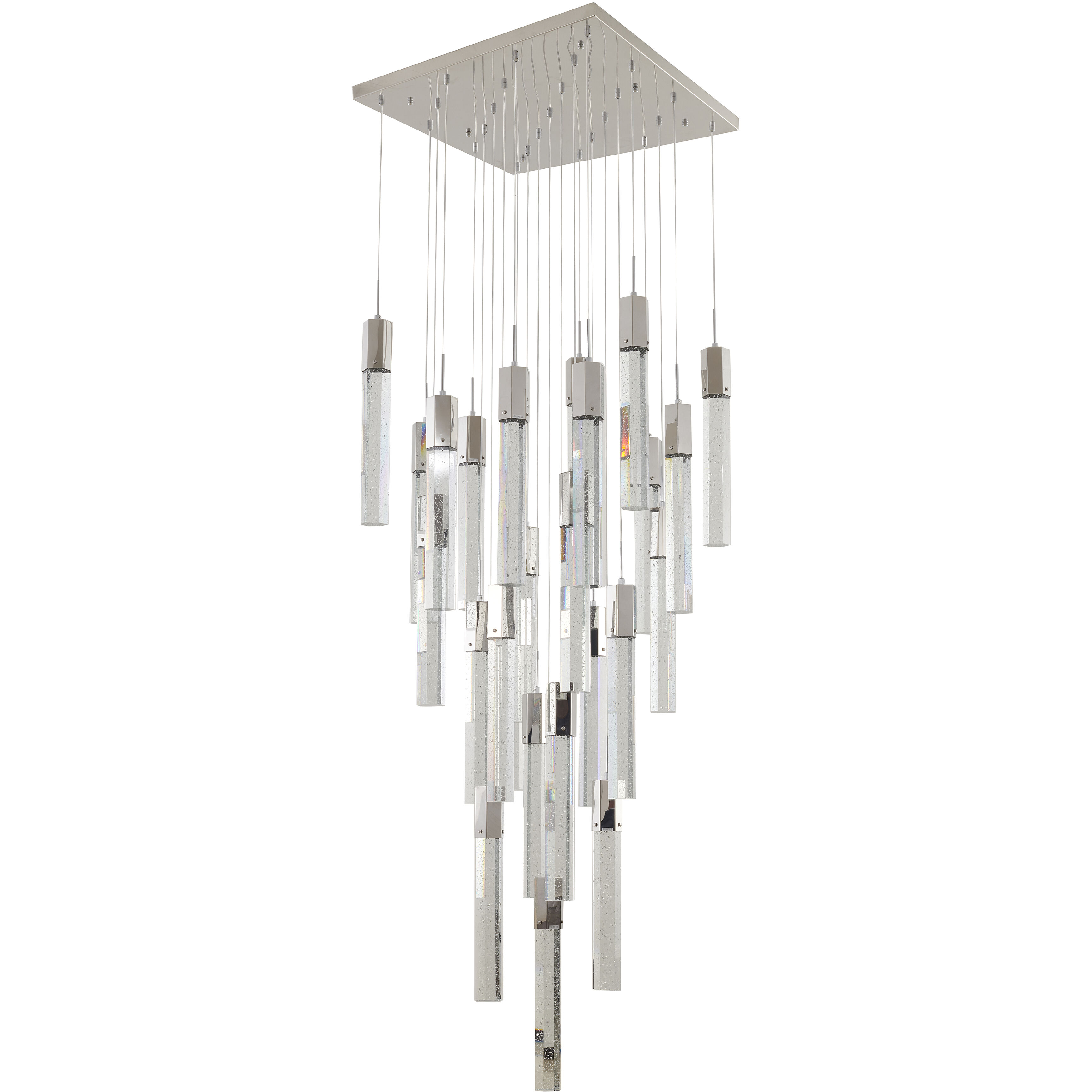 Canada 25 Light 27.5 inch Chrome Chandelier Ceiling Light