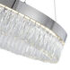 Canada LED 32 inch Chrome Chandelier Ceiling Light