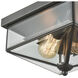 Lankford 2 Light 10 inch Oil Rubbed Bronze Outdoor Flush Mount