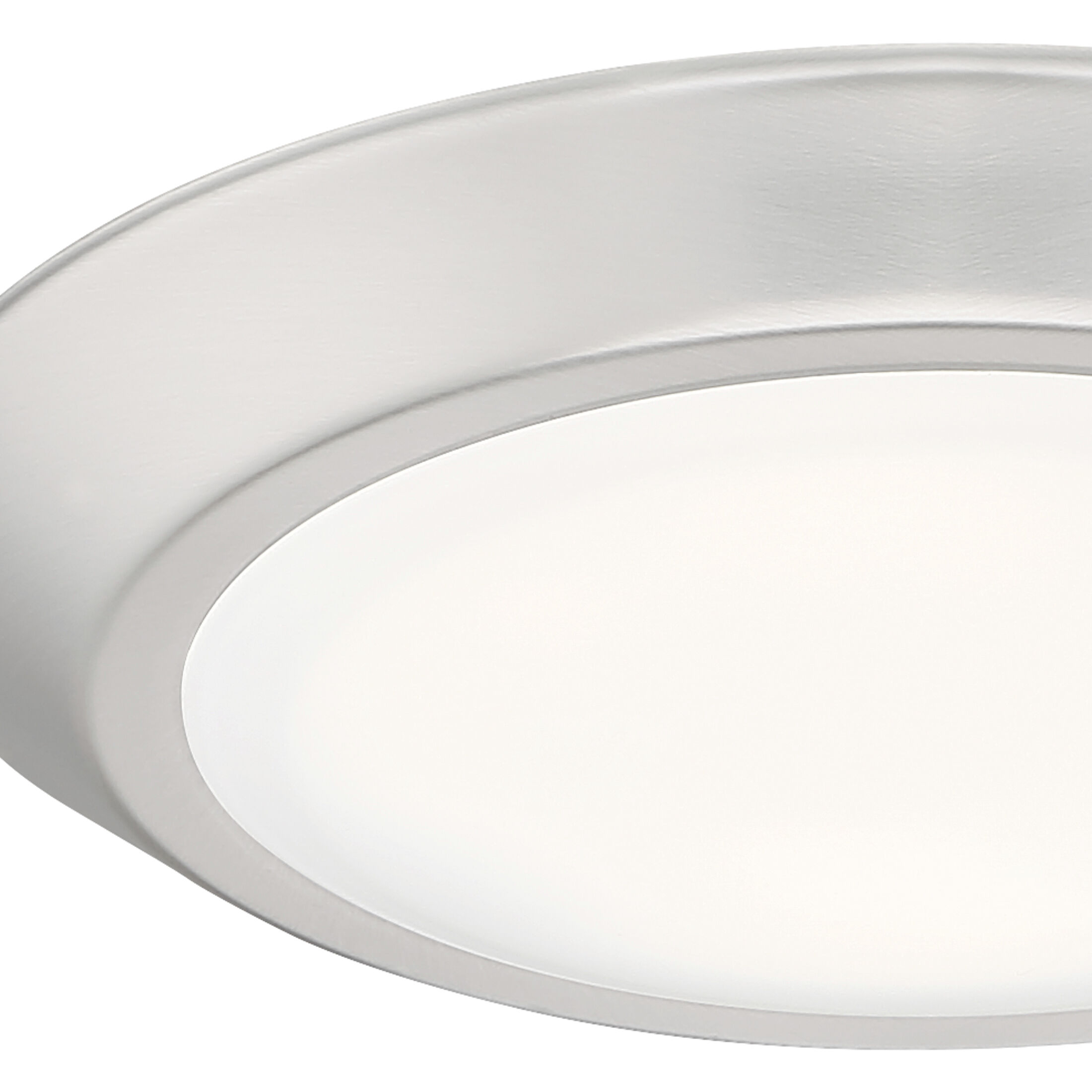 Verge LED 8 inch Brushed Nickel Flush Mount Ceiling Light