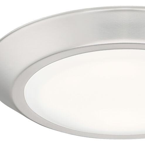 Verge LED 8 inch Brushed Nickel Flush Mount Ceiling Light