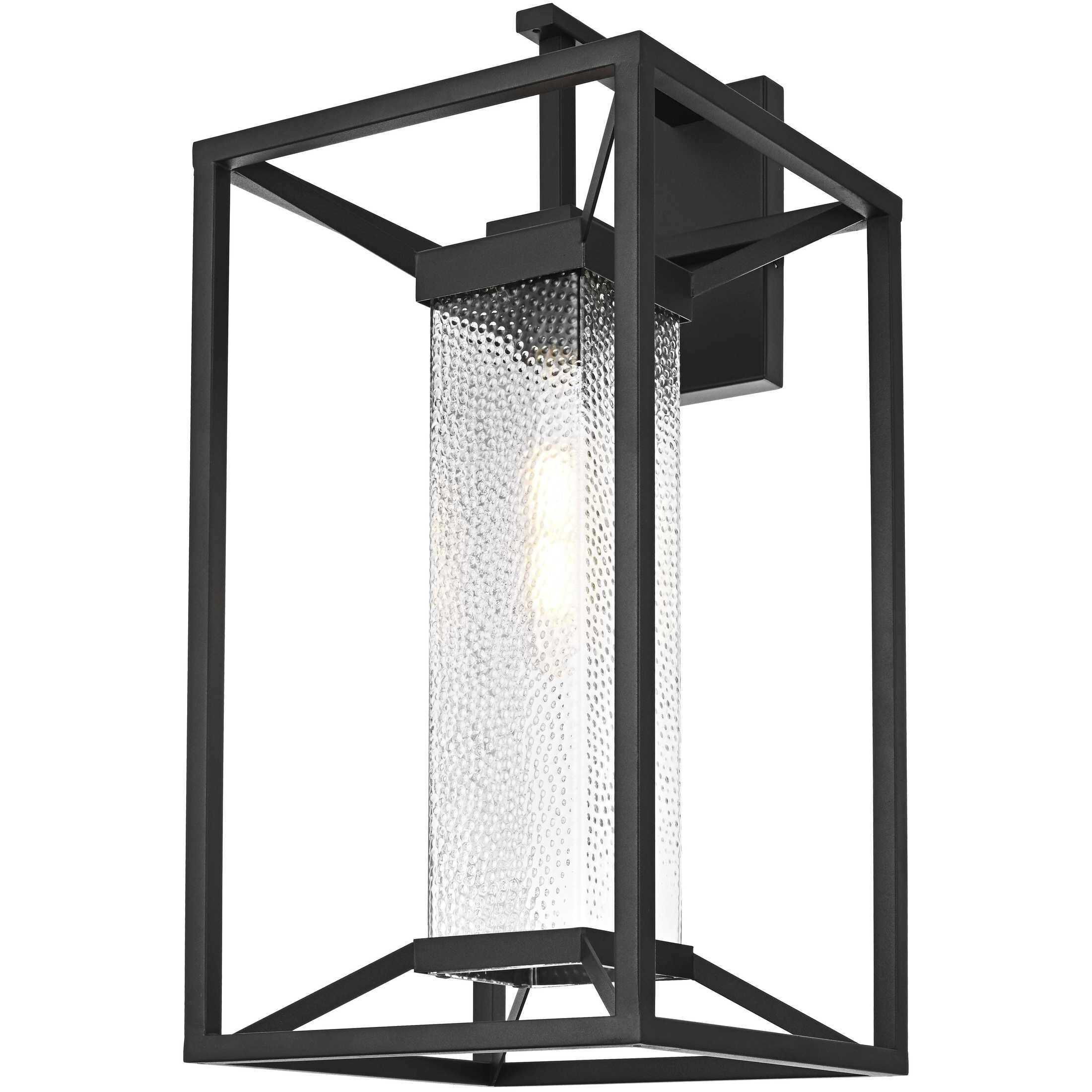 Willington 1 Light 25.5 inch Black Outdoor Wall Sconce