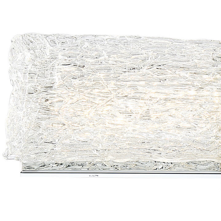 Forest Ice II LED 24 inch Chrome Bath Light Wall Light