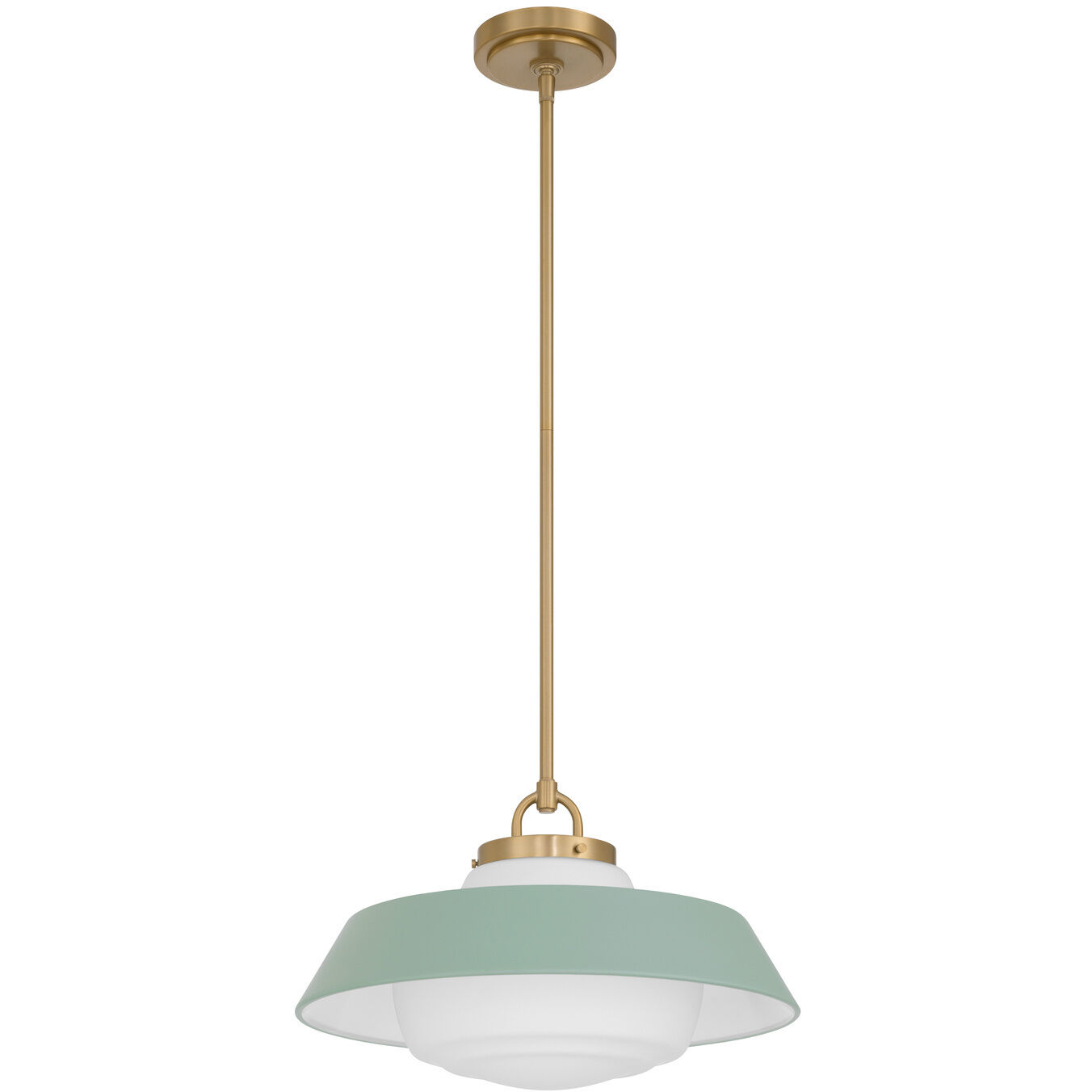 Xander 1 Light 16 inch Vibrant Gold Pendant Ceiling Light