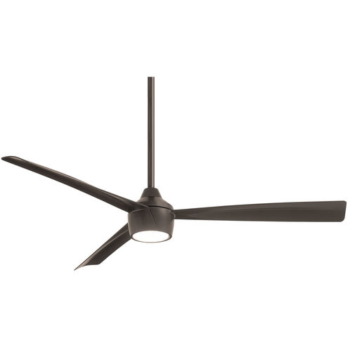 Skinnie 56 inch Oil Rubbed Bronze Outdoor Ceiling Fan