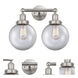 Beacon 2 Light 15.5 inch Brushed Satin Nickel Bath Vanity Light Wall Light