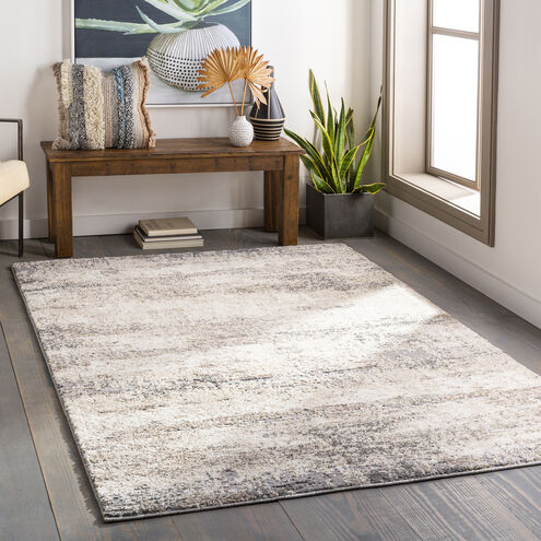 Andorra 120 X 94 inch Charcoal Rug in 8 x 10, Rectangle