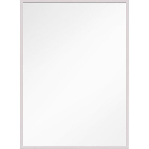 Kit 36 X 24 inch Polished Nickel Mirror, Rectangular