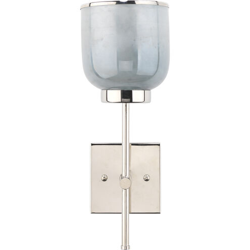 Vapor 1 Light 6 inch Opal & Nickel Wall Sconce Wall Light