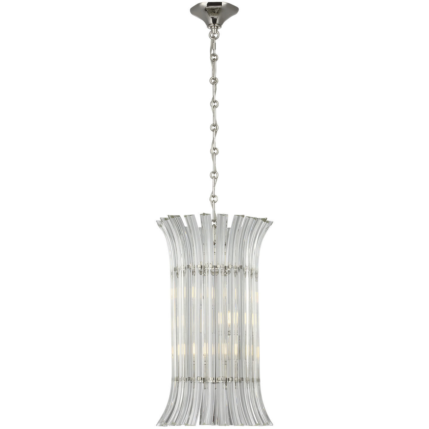 AERIN Rhine LED 12 inch Polished Nickel Pendant Ceiling Light