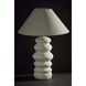 Marcey 25 inch 100.00 watt Matte Off-White Ceramic Table Lamp Portable Light