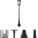 Seoul 3 Light 105.5 inch Oil Rubbed Bronze Outdoor Post Mounted Fixture