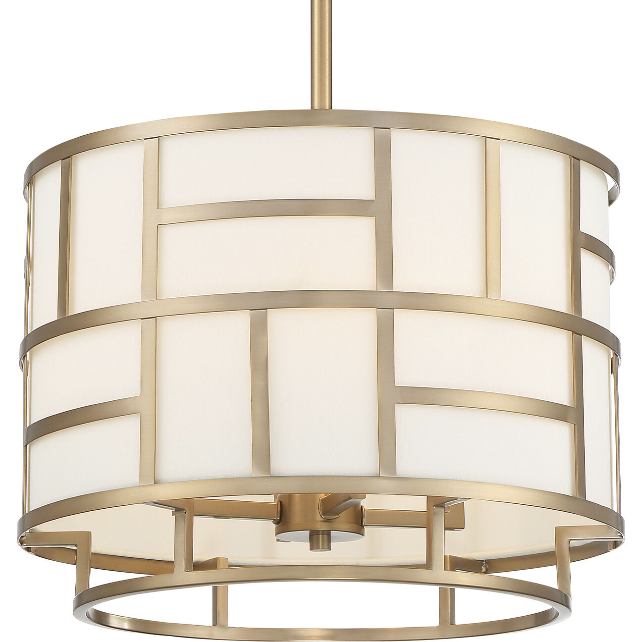Danielson 4 Light 16.75 inch Vibrant Gold Chandelier Ceiling Light