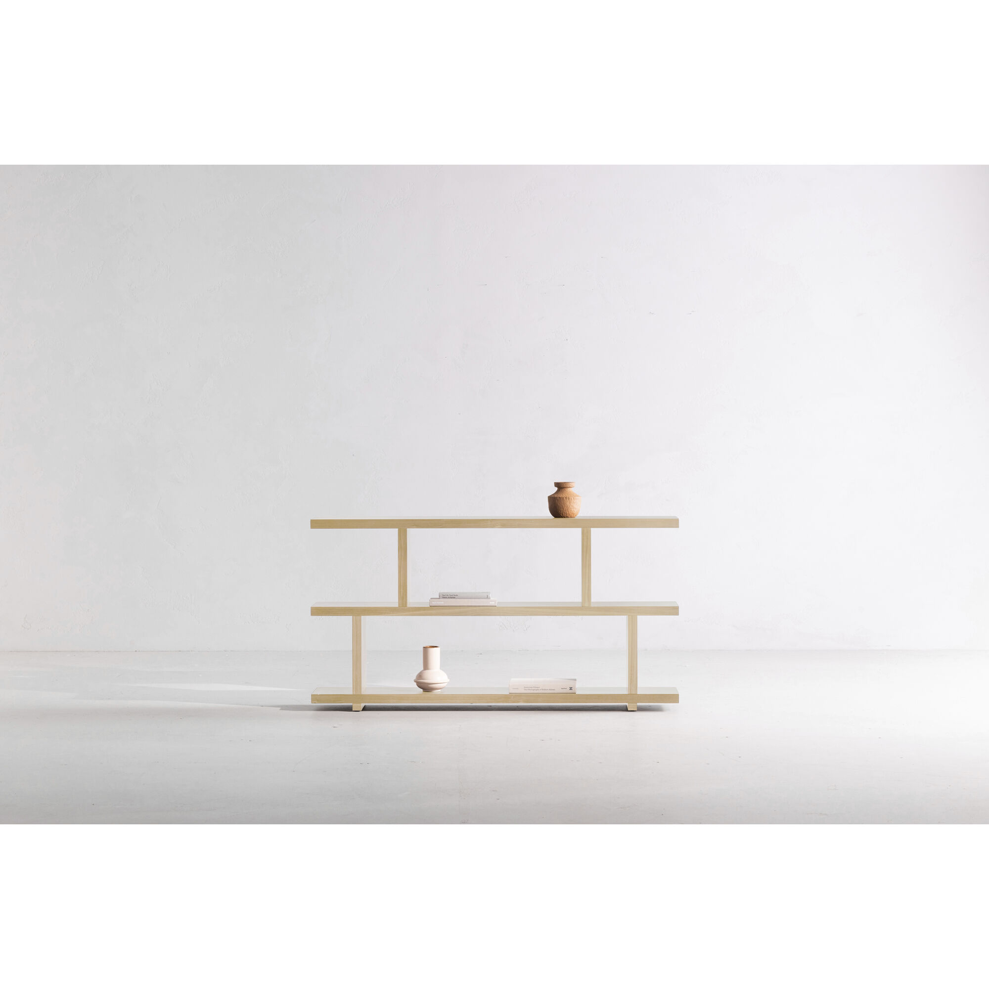 Ichigo 63 X 33 X 11 inch Natural Shelf, Miri