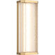 Aislynn LED 4.88 inch Aged Gold Brass Wall Sconce Wall Light