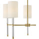 Anika 5 Light 28 inch Lacquered Brass Chandelier Ceiling Light