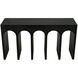 Bridge 59 X 14 inch Hand Rubbed Black Console