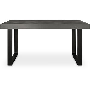 Jedrik 63 X 36 inch Grey Outdoor Dining Table, Small
