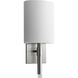 Beacon 1 Light 7 inch Satin Nickel Sconce Wall Light