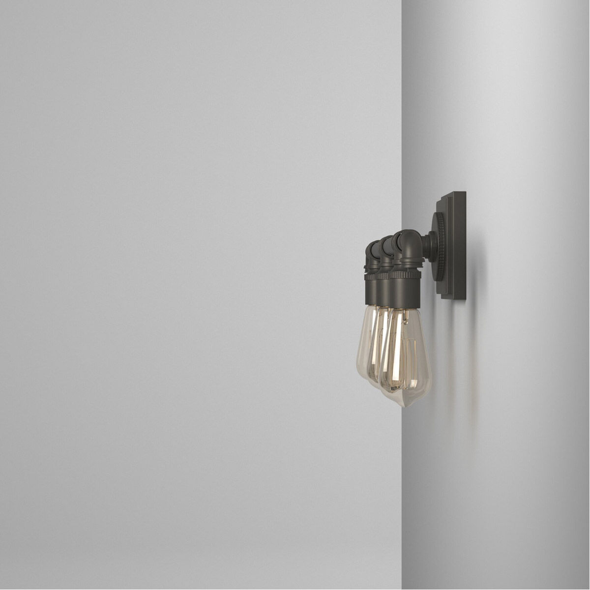 Wymer 3 Light 23.11 inch Zinc Bath Vanity Wall Light